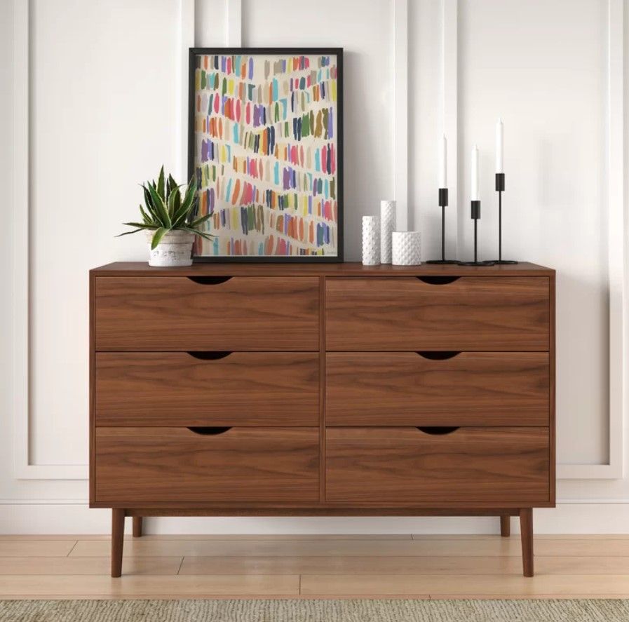 Indra 6 Drawer Dresser thumbnail 2