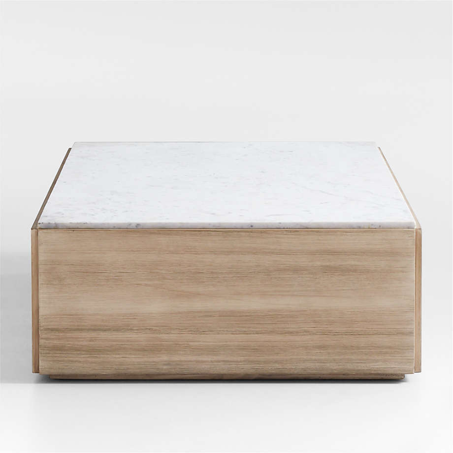 Troupe Natural Pine Wood 65 Rectangular Coffee Table thumbnail 3