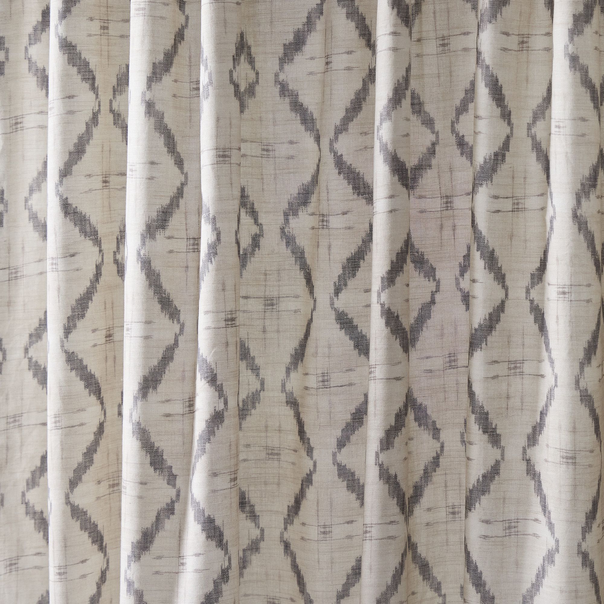 Desi Ikat Shower Curtain thumbnail 2