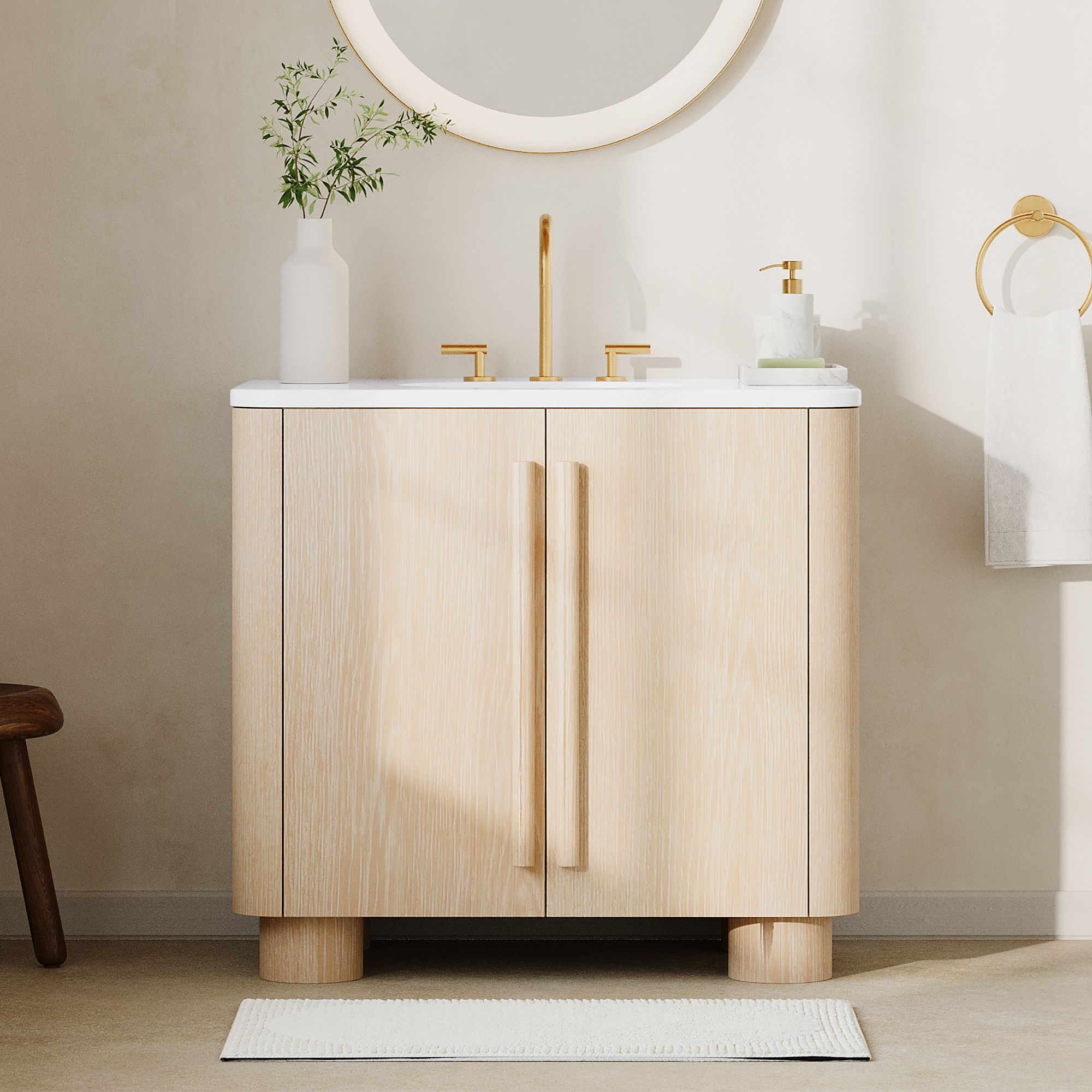 Isley Single Bathroom Vanity thumbnail 6