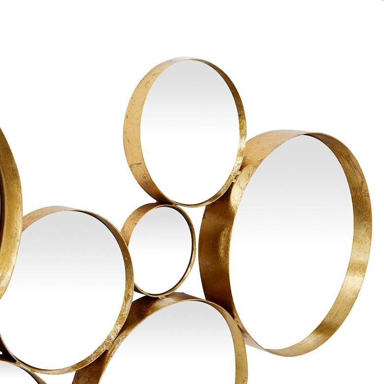 Bosal Polished Gold Bubble Cluster Wall Mirror thumbnail 4
