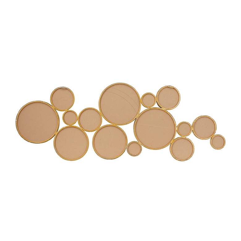 Bosal Polished Gold Bubble Cluster Wall Mirror thumbnail 5