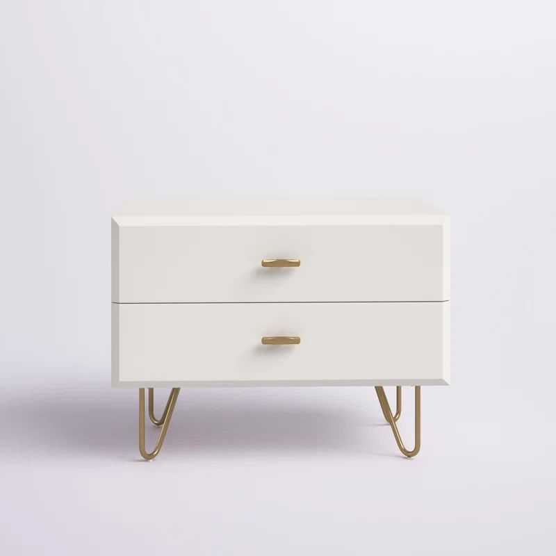 Herschel 2 Drawer Nightstand thumbnail 3