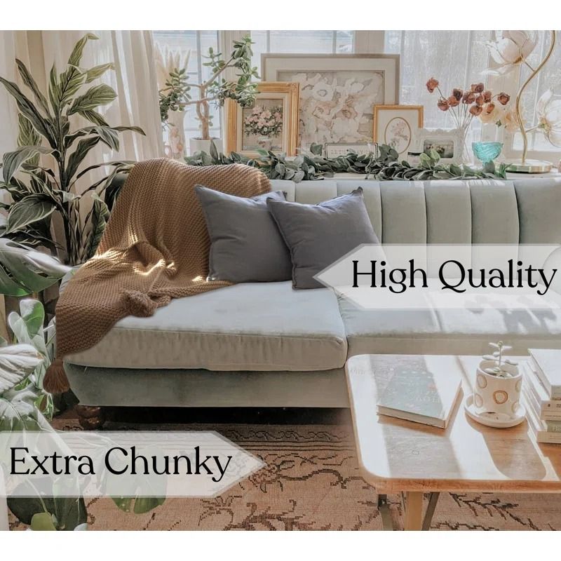 Chunky Knit Organic Throw Blanket thumbnail 2