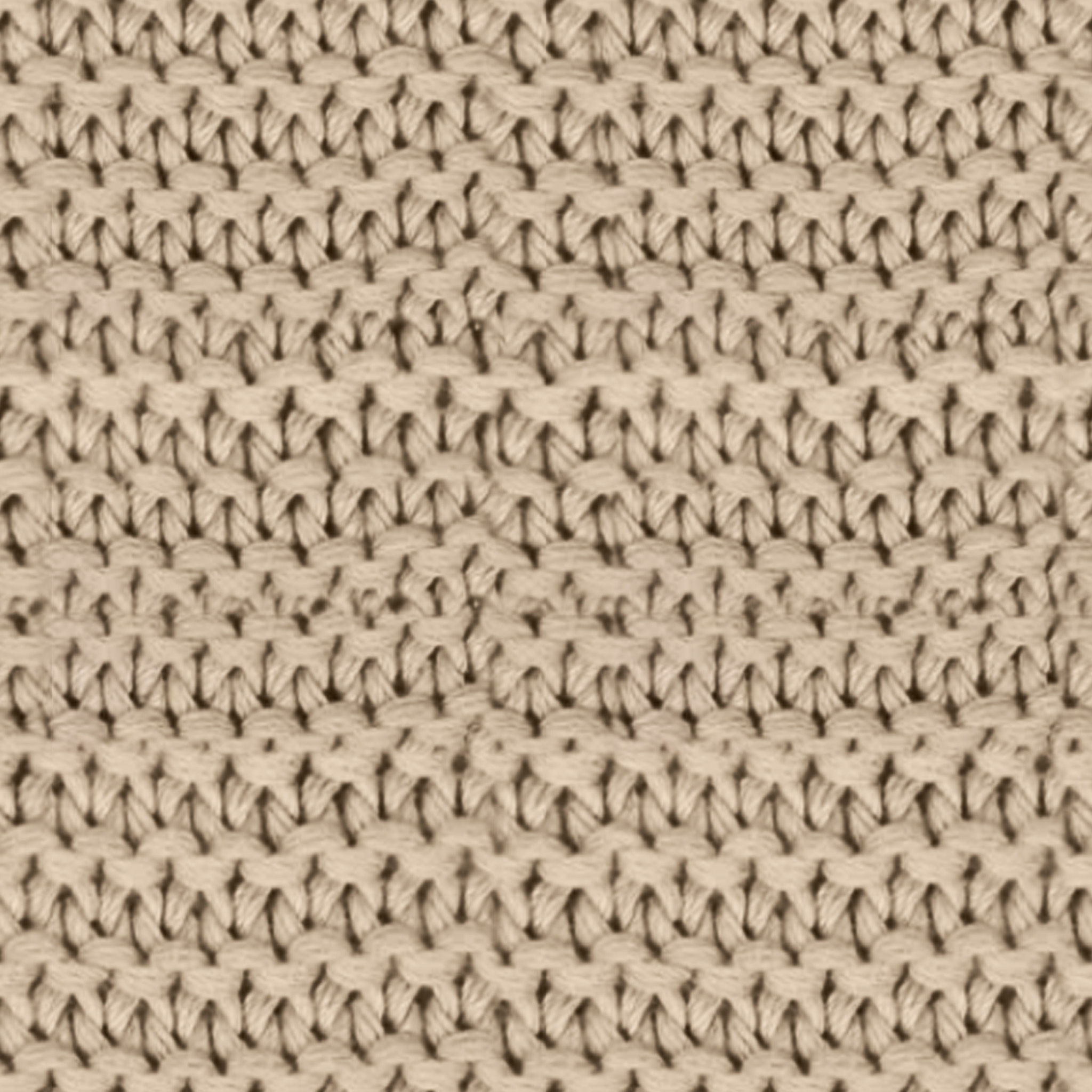 Chunky Knit Organic Throw Blanket thumbnail 3