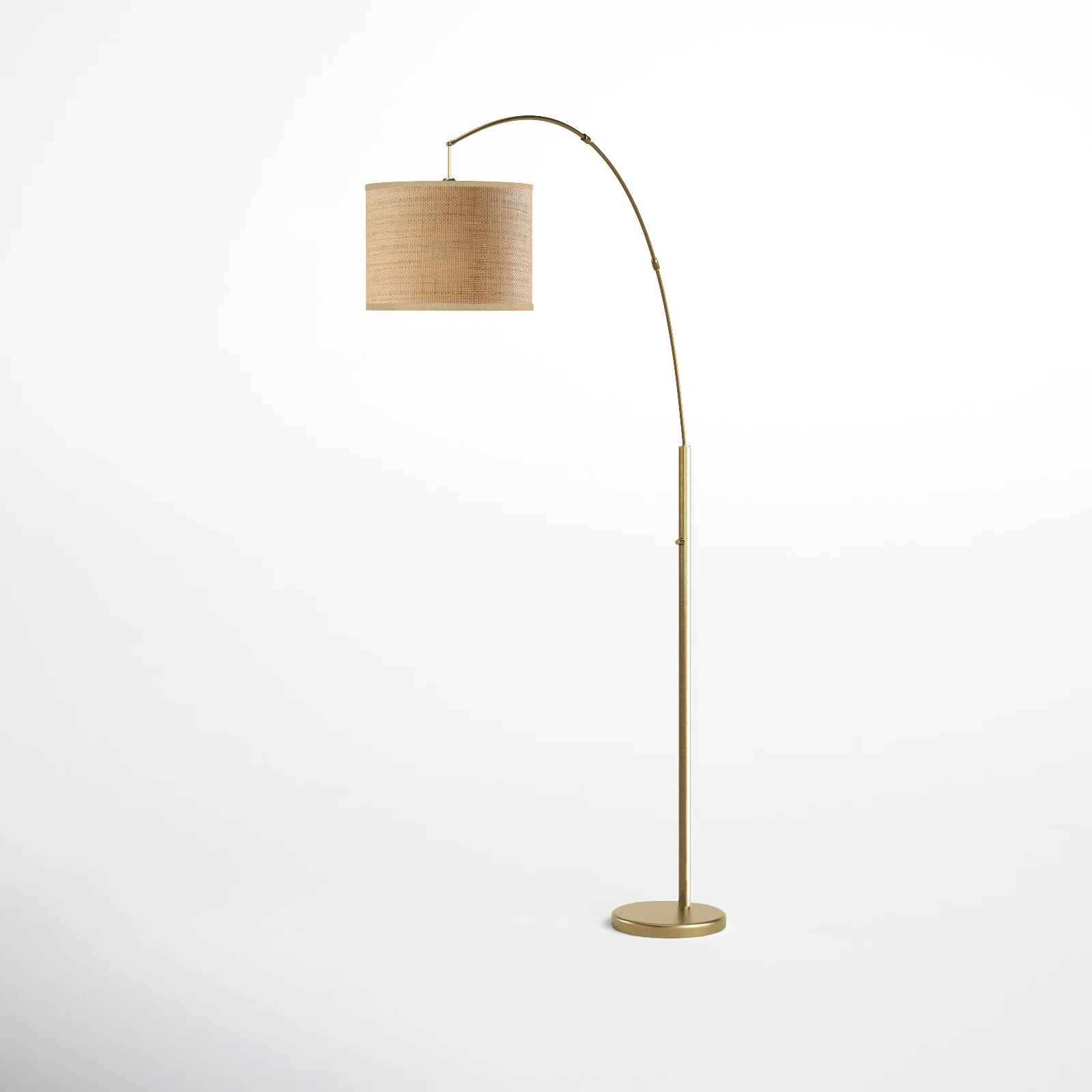 Felice 73.5'' Smart Enabled Arched Floor Lamp thumbnail 3
