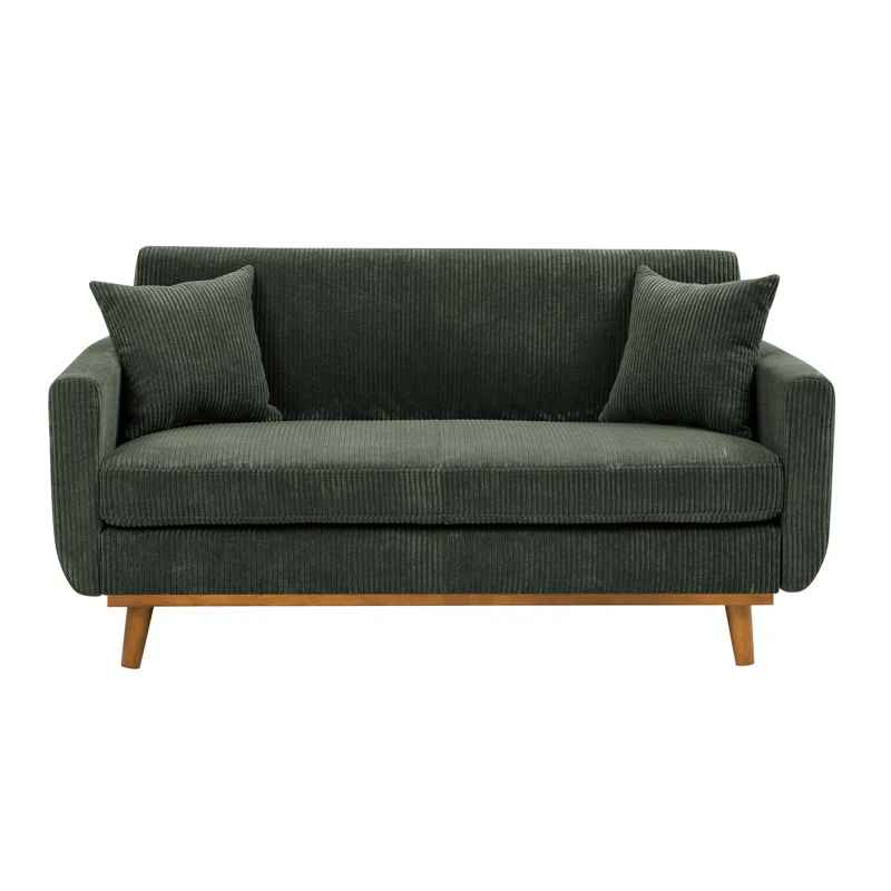 Artina 65'' Square Arm Loveseat thumbnail 3
