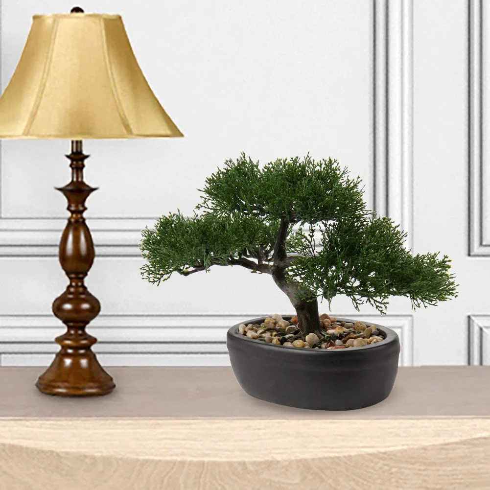 9" Faux Bonsai Tree thumbnail 2