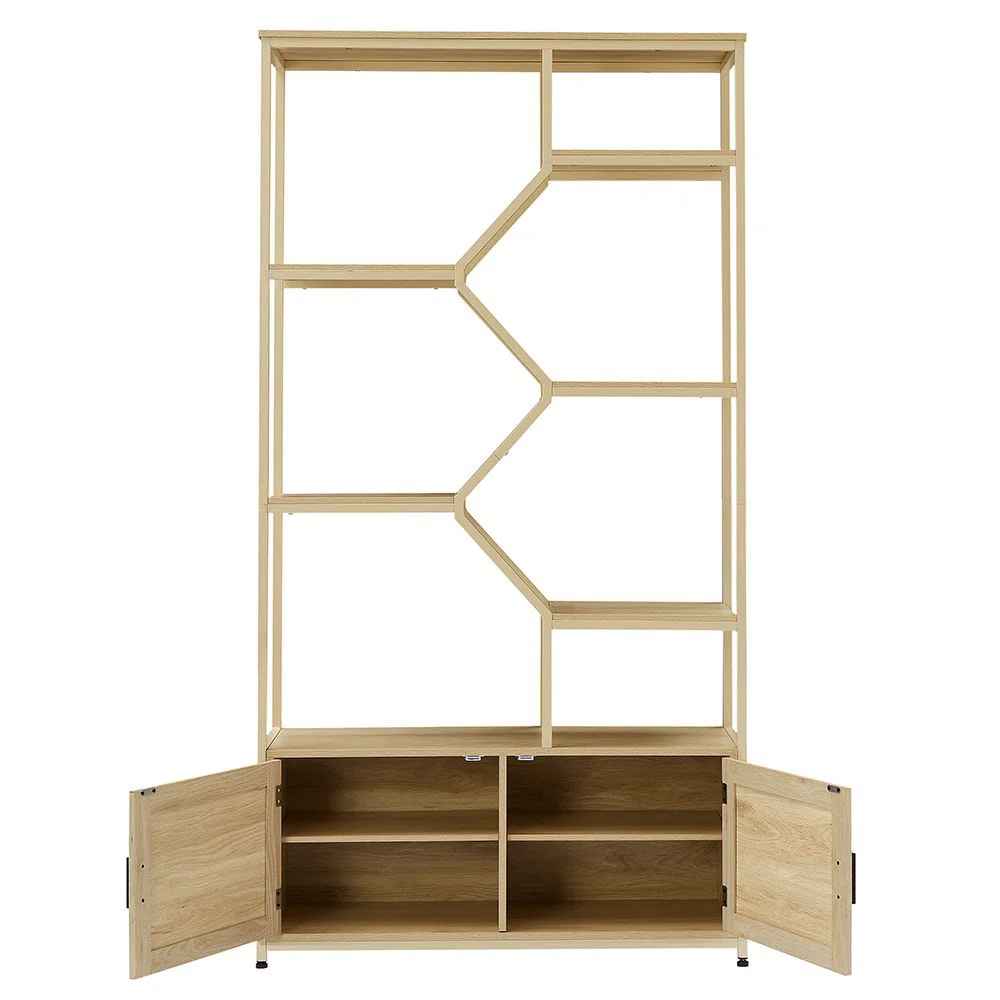 Geometric Storage Bookcase thumbnail 3