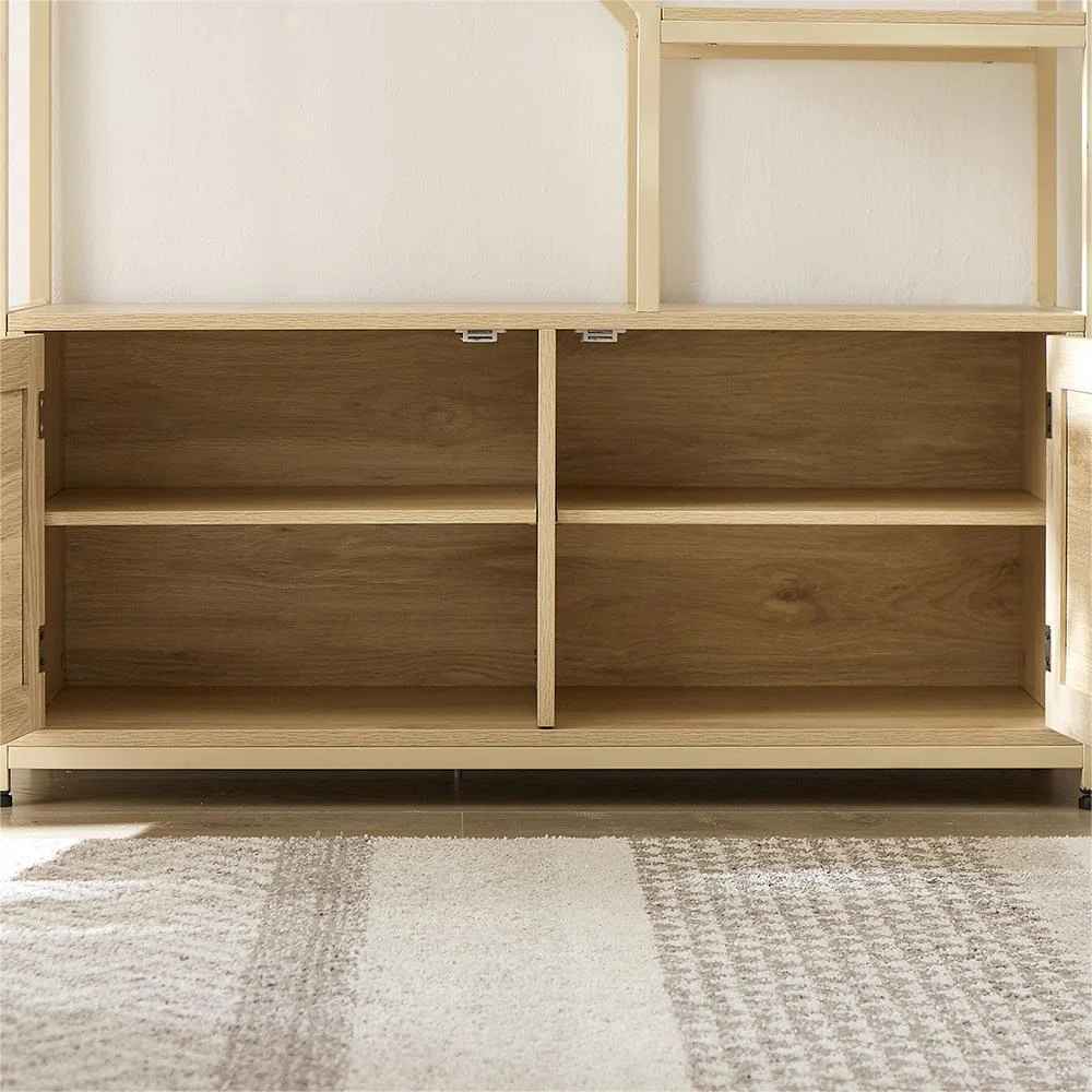 Geometric Storage Bookcase thumbnail 6