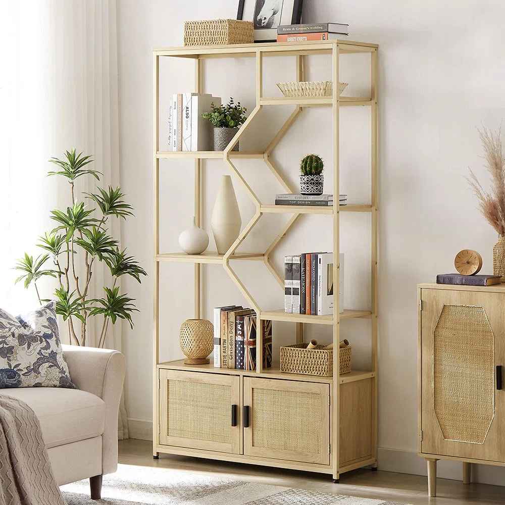 Geometric Storage Bookcase thumbnail 8