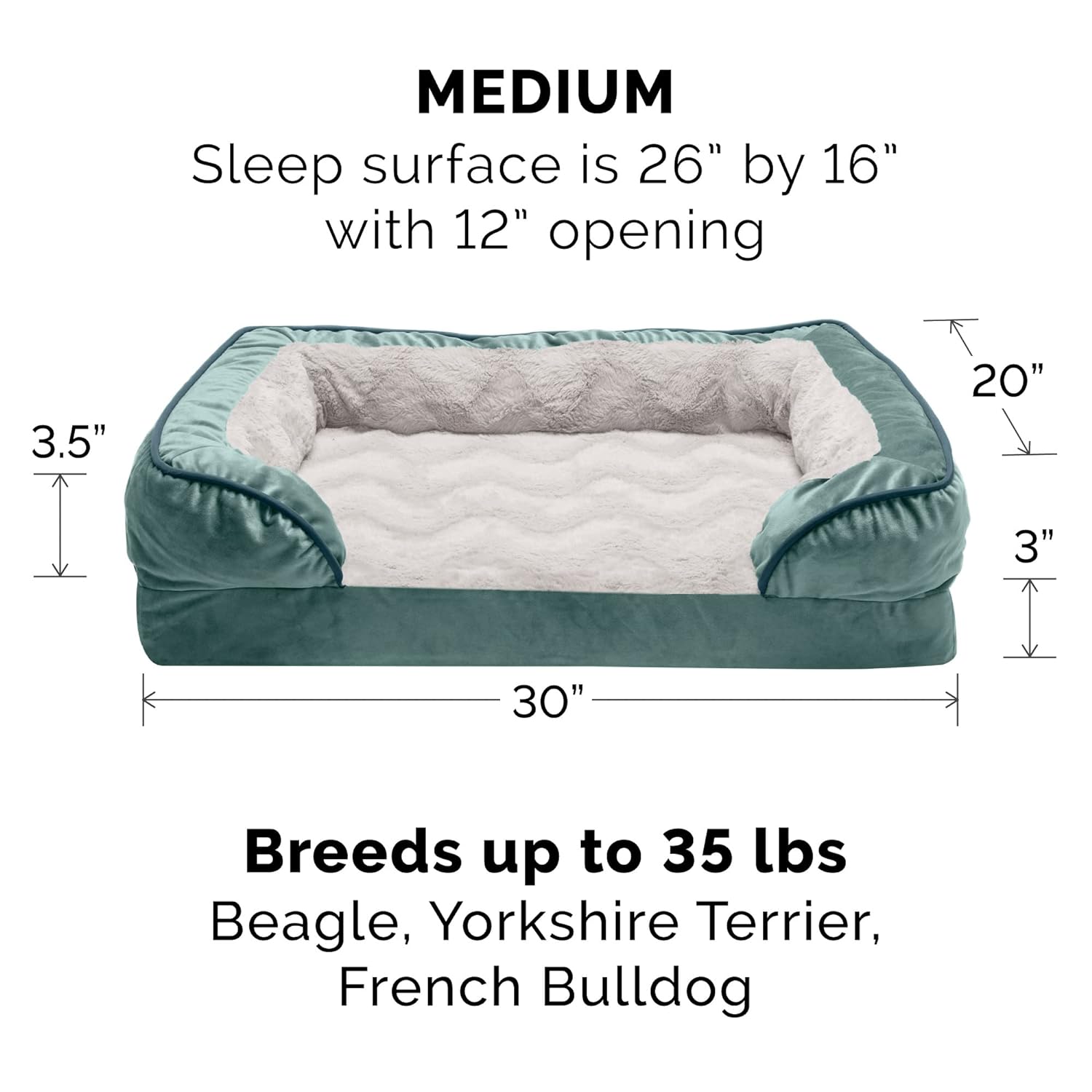 Furhaven Pet Bed for Dogs and Cats thumbnail 3