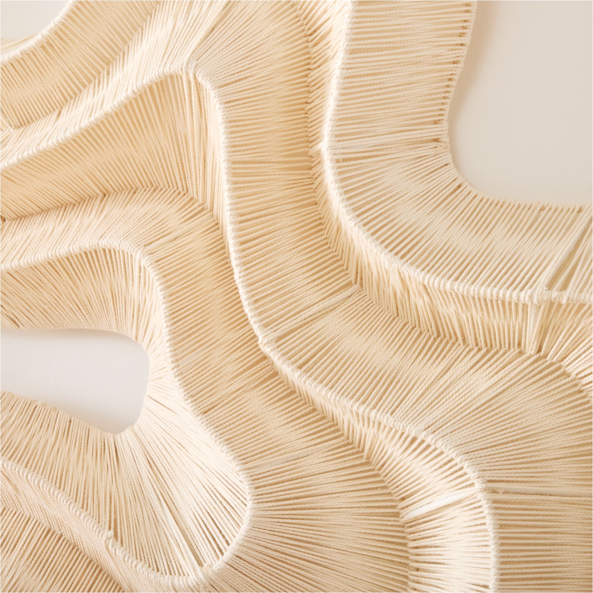 Geode Fiber Natural Dimensional Wall Art thumbnail 2