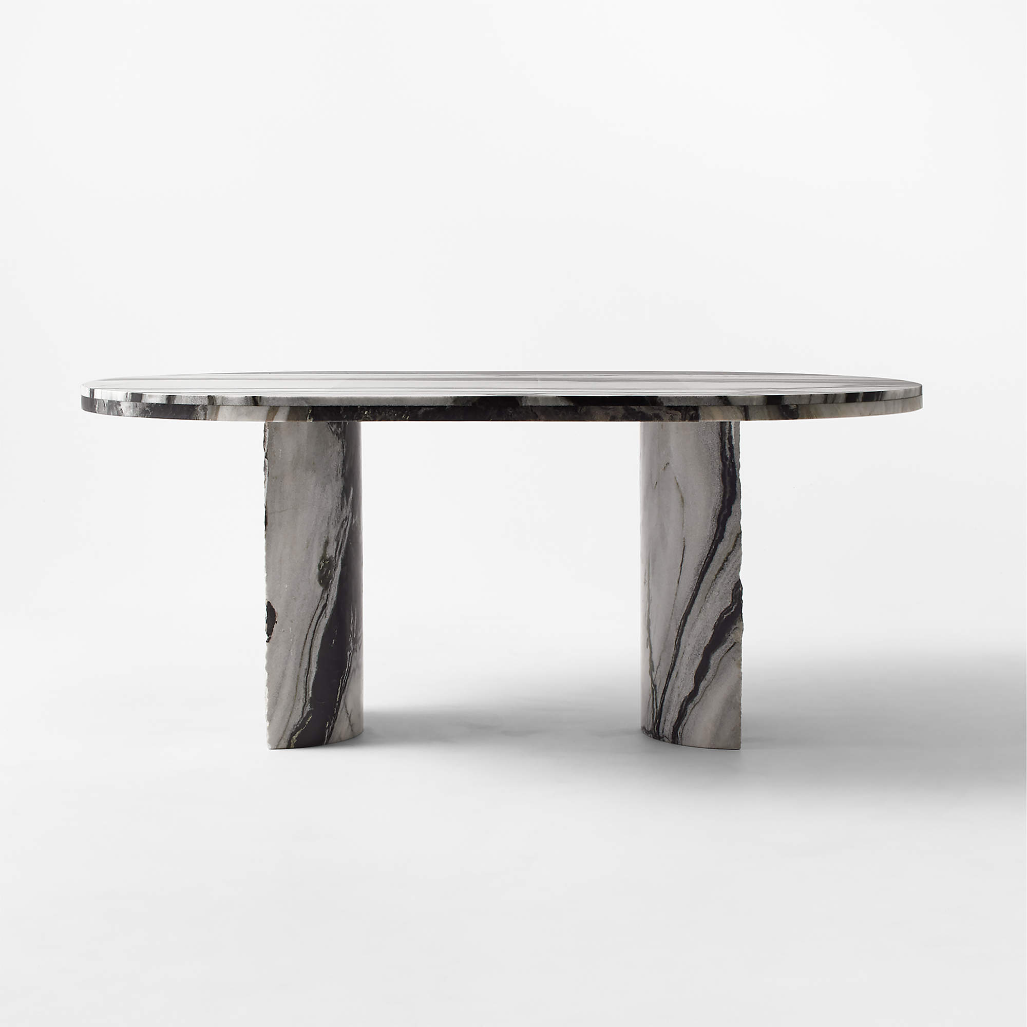 Julius Oval Marble Dining Table thumbnail 3