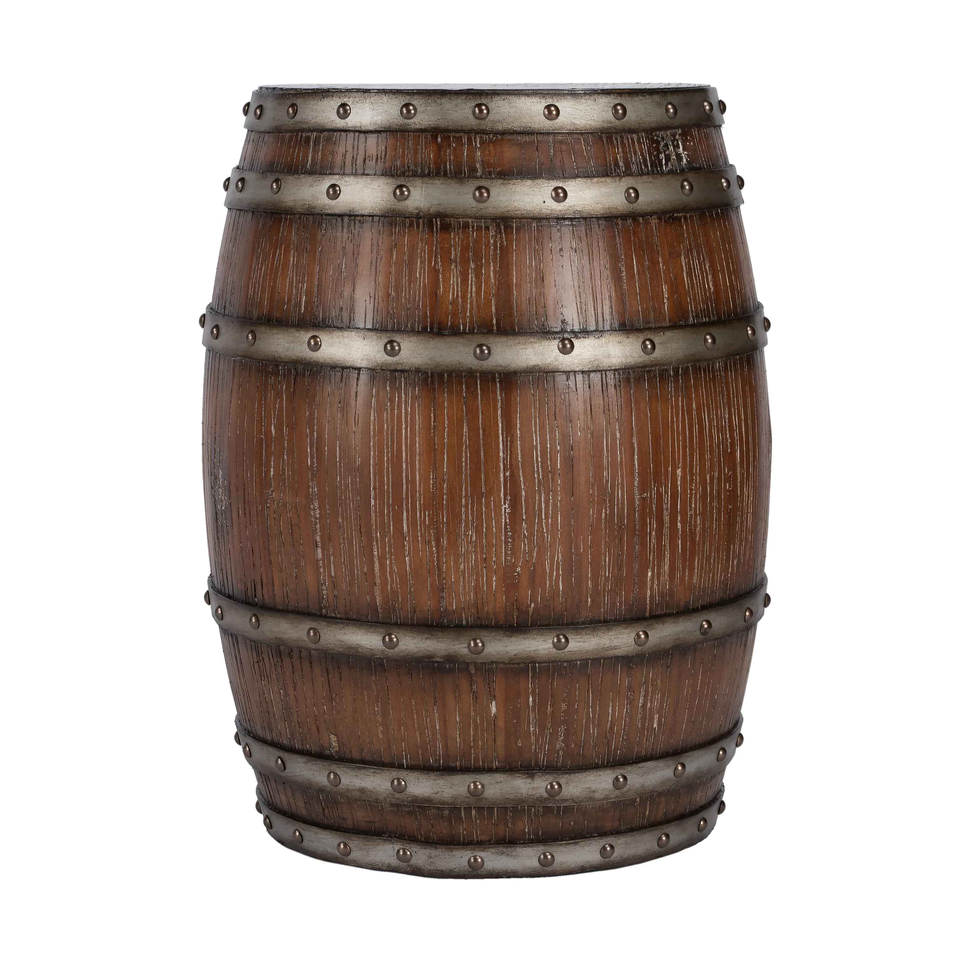 Bloomingdale Barrel End Table thumbnail 2