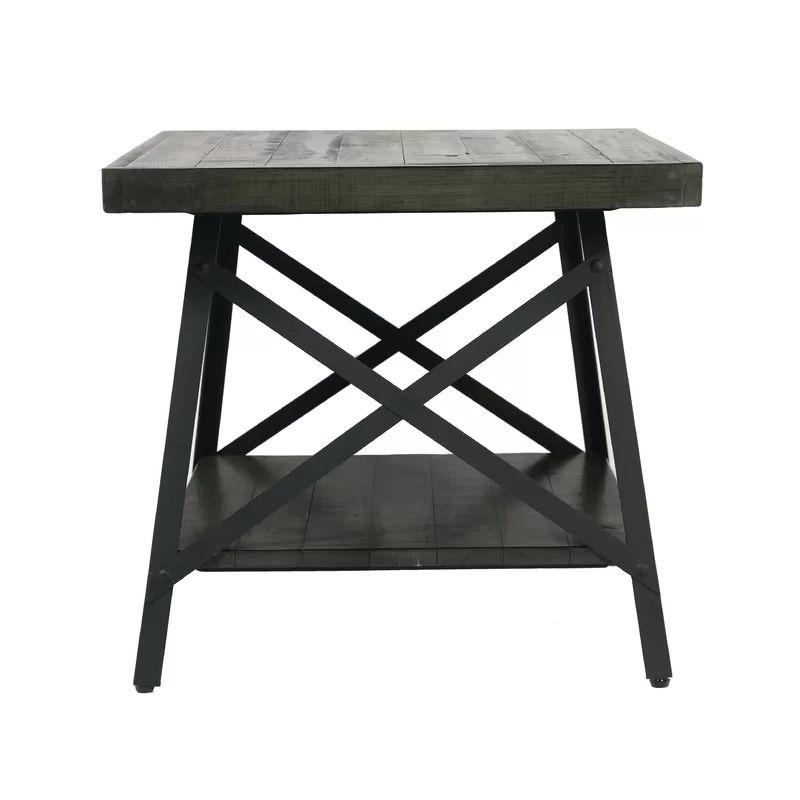 Laguna Solid Wood Top End Table thumbnail 3