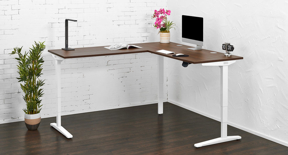 UPLIFT L Shaped Standing Desk thumbnail 2