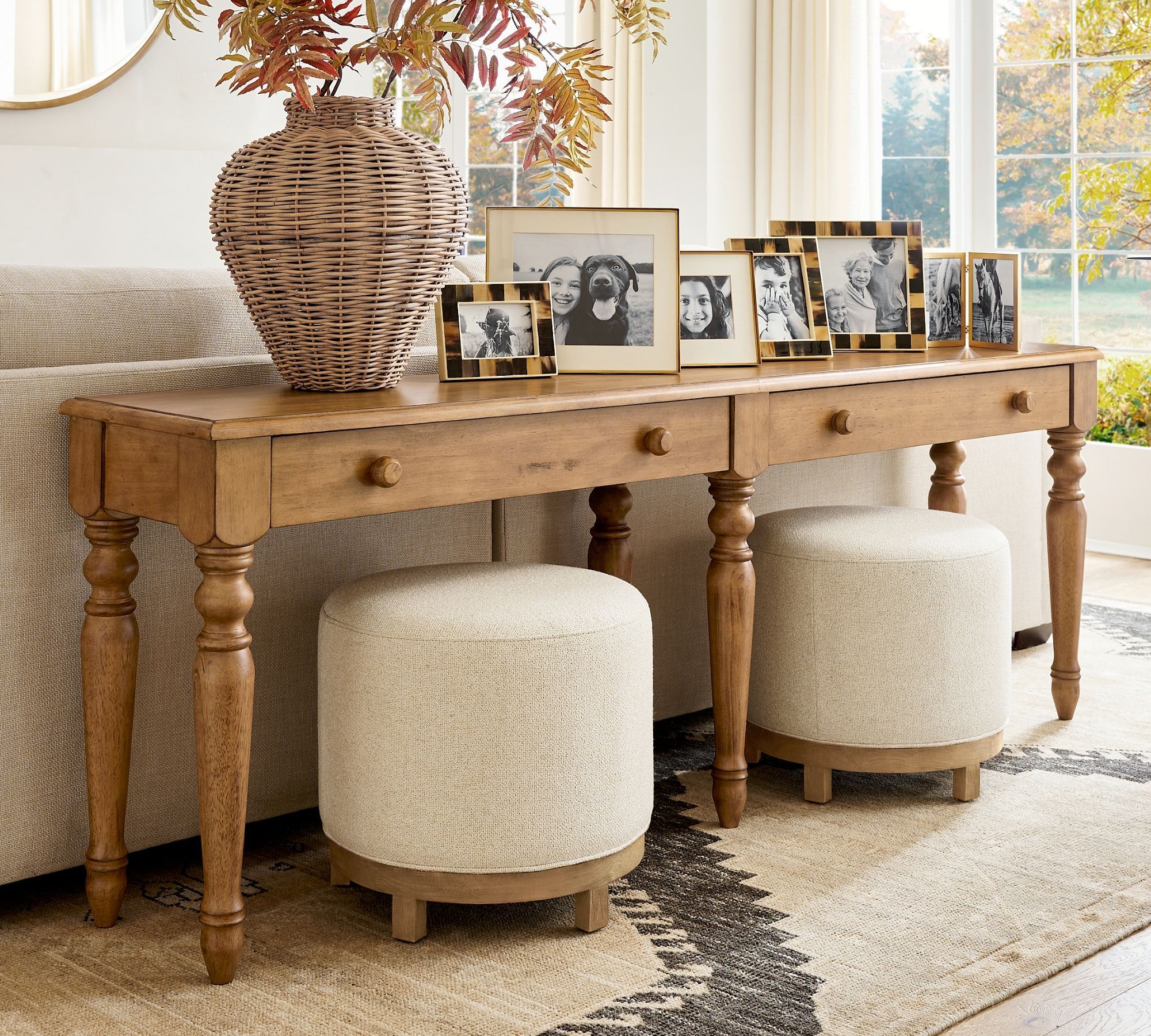Heritage Farmhouse Console Table thumbnail 2