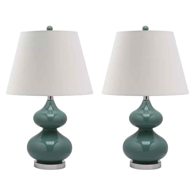 Courtney Glass Table Lamp- Set of 2 thumbnail 3