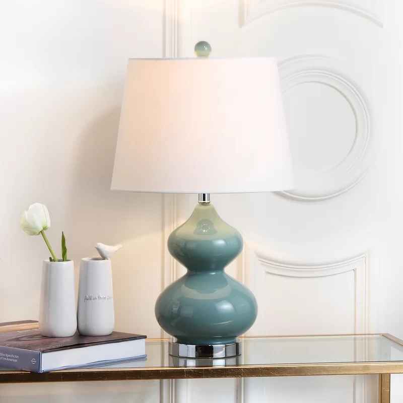 Courtney Glass Table Lamp- Set of 2 thumbnail 5