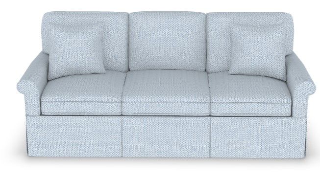 Wilton Skirted Sofa thumbnail 2