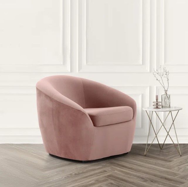 Stargazer Upholstered Barrel Chair thumbnail 2