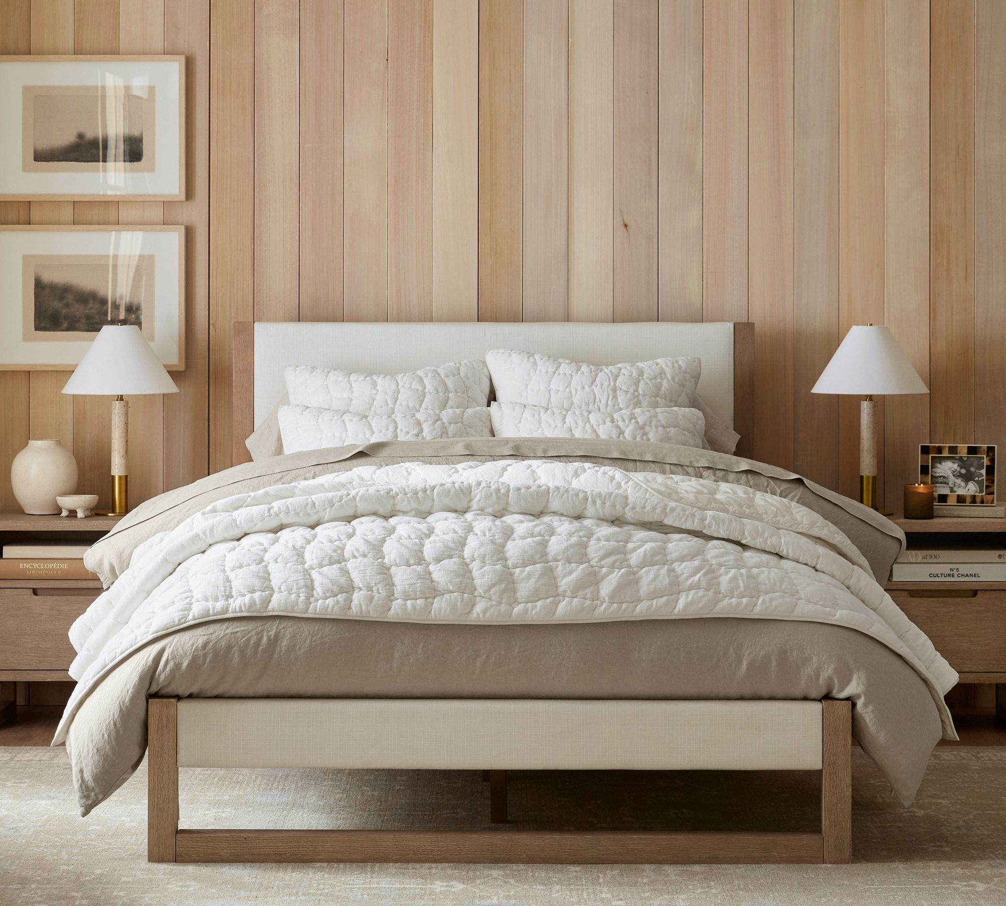Belgian Dark Flax Linen Duvet Cover Queen thumbnail 2