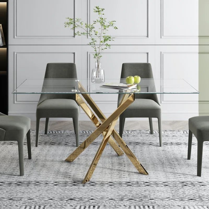 Ceolia Glass Dinning Table thumbnail 2