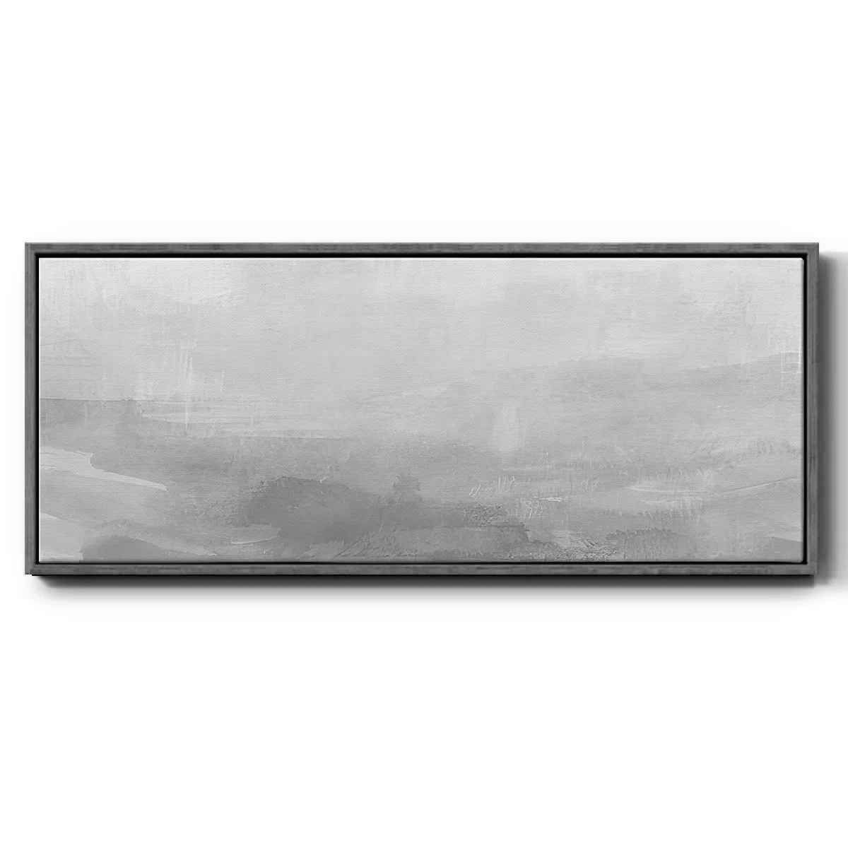 Tone Scape V Framed Canvas-24"x60" thumbnail 2