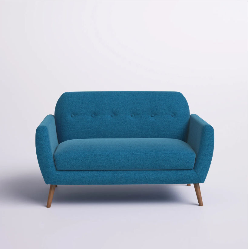 Carolos 57.87 Upholstered Sofa thumbnail 2