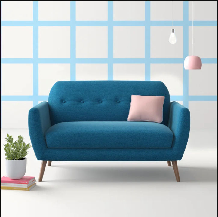 Carolos 57.87 Upholstered Sofa thumbnail 3