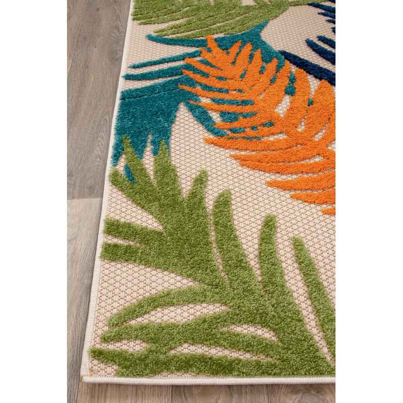 Hernandez Floral Area Rug-7'10"x10' thumbnail 4