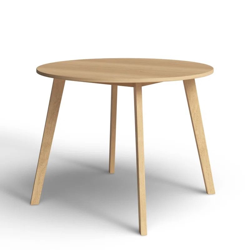 Aquin Round Solid Wood Base Dining Table thumbnail 3