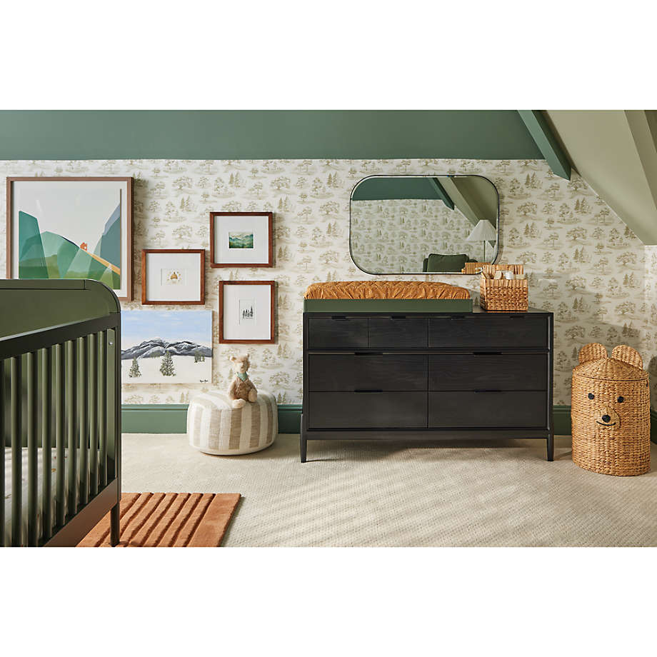 Cove Stone Tan Striped Kids Floor Cushion thumbnail 2