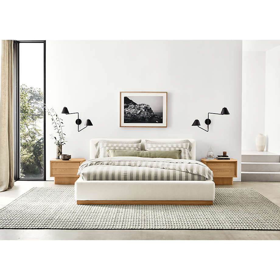 Gather Ivory Upholstered King Bed thumbnail 4