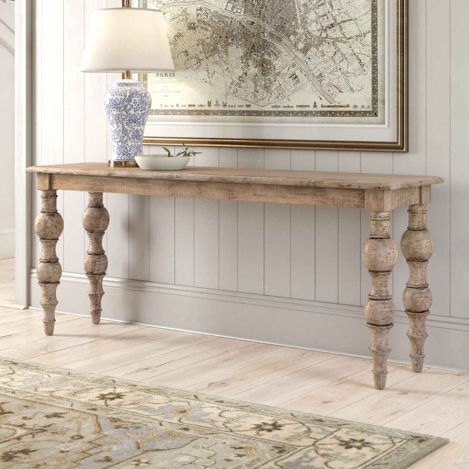 Werner Solid Wood Console Table thumbnail 2