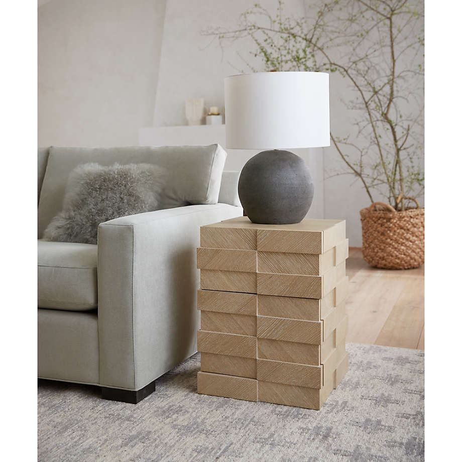 Esphera Grey Round Table Lamp thumbnail 2