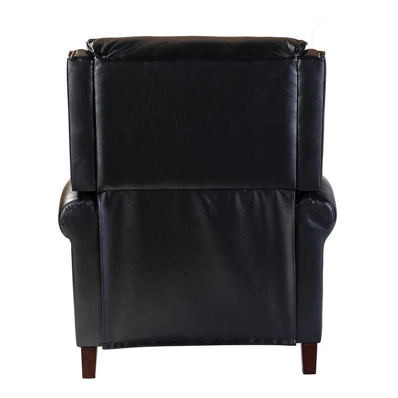 Adeesa Genuine Leather Recliner With Wings thumbnail 5