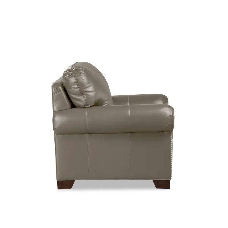 Artiles Leather Armchair thumbnail 3