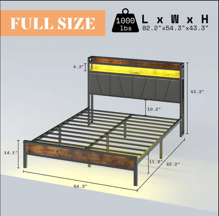  Brekin Upholstered Storage Bed thumbnail 2