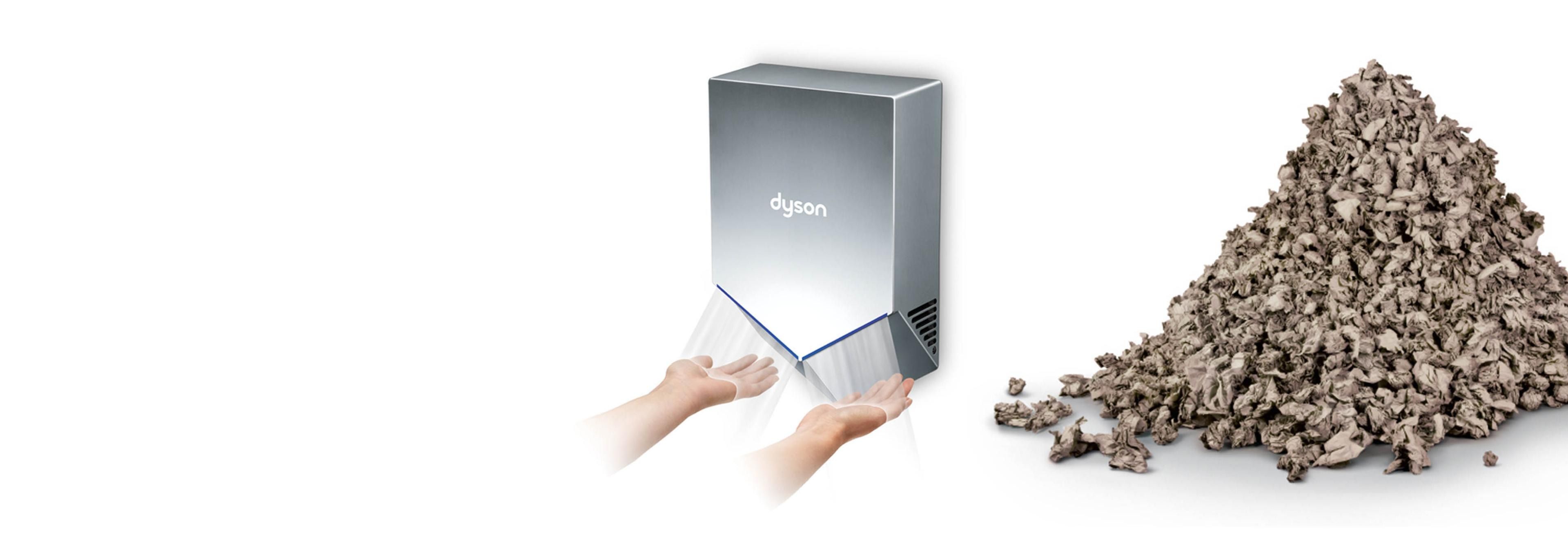 Dyson Airblade V Nickel hand dryer thumbnail 2