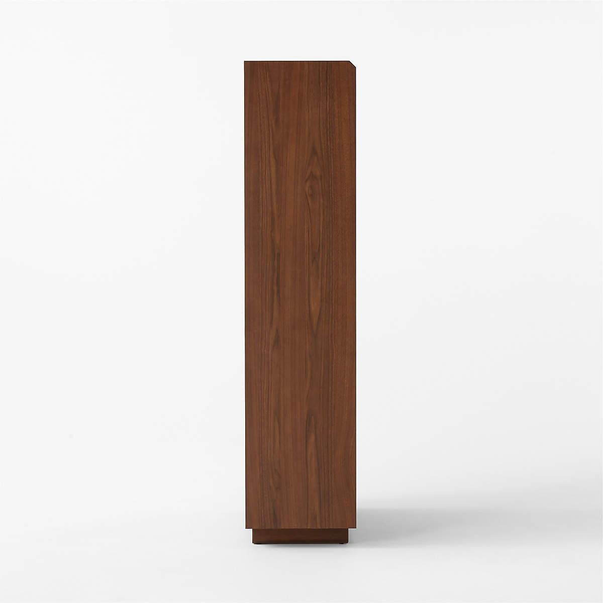 Ventura Tall Walnut Wood Bookcase thumbnail 2