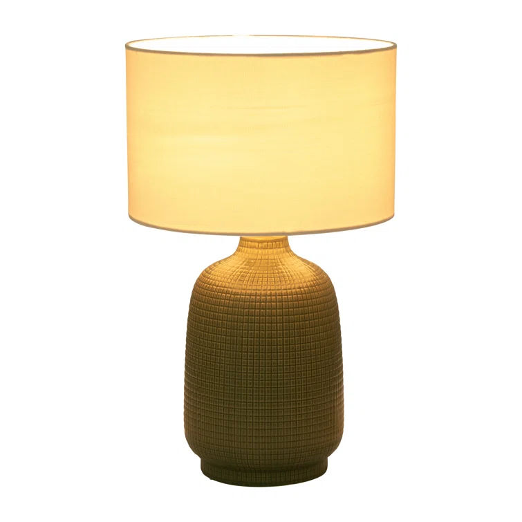 Harmanjit Ceramic Mesh Design Table Lamp thumbnail 2