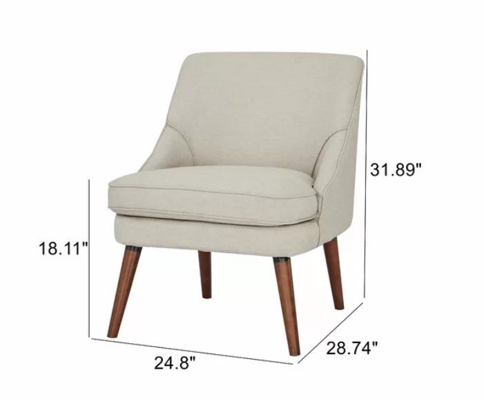 Kora Upholstered Side Chair thumbnail 4