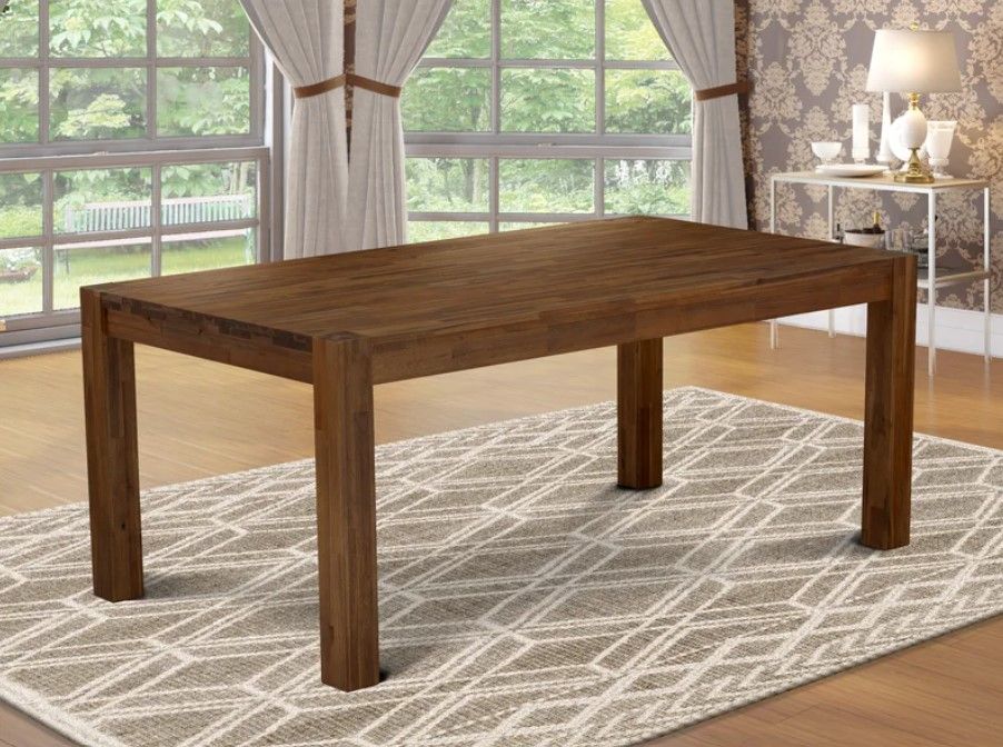 Tawton Solid Wood Dining Table thumbnail 2