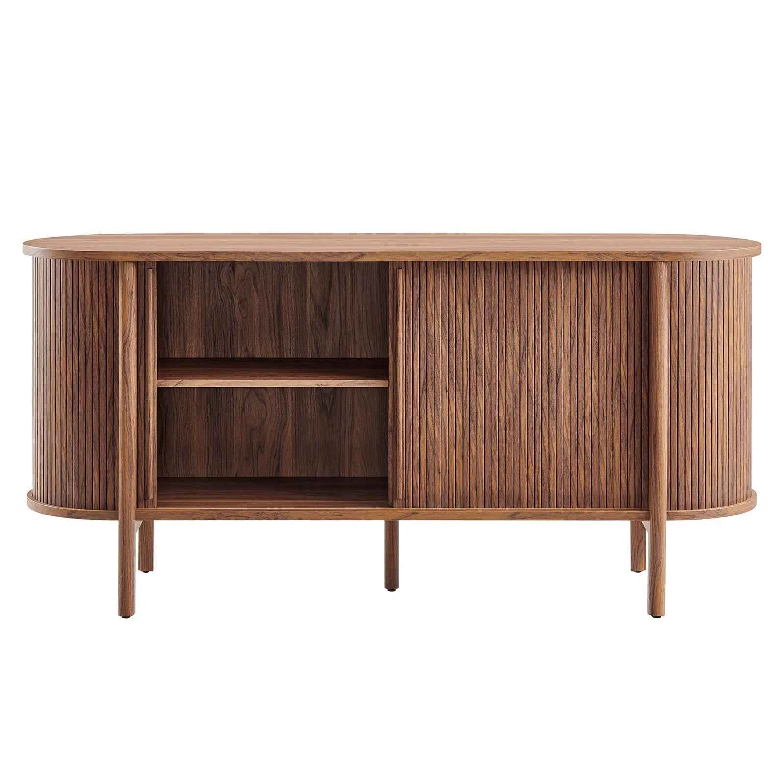 Concord 63" Curved Credenza thumbnail 5