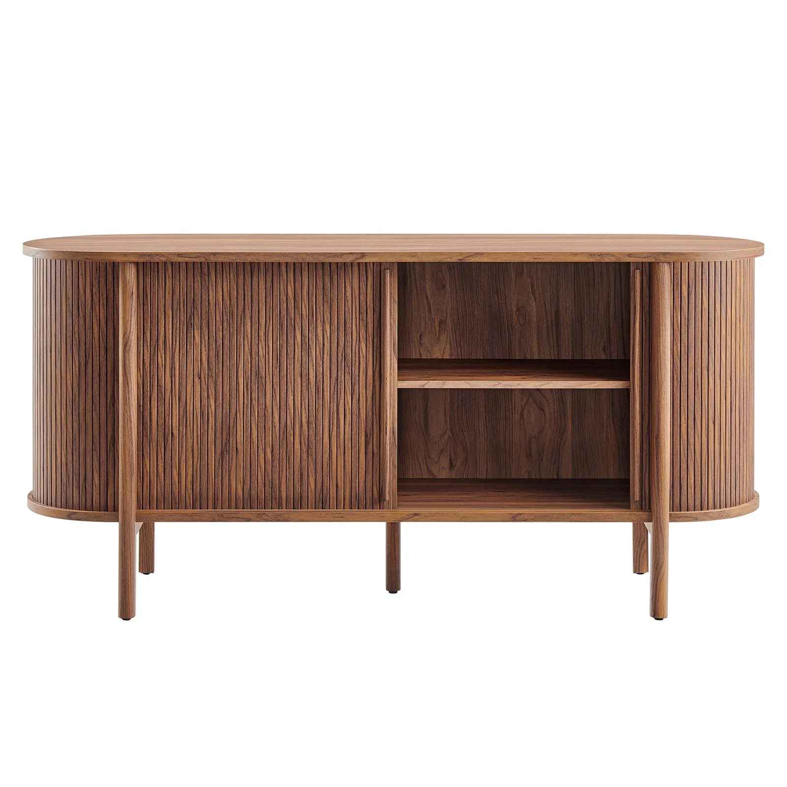Concord 63" Curved Credenza thumbnail 6