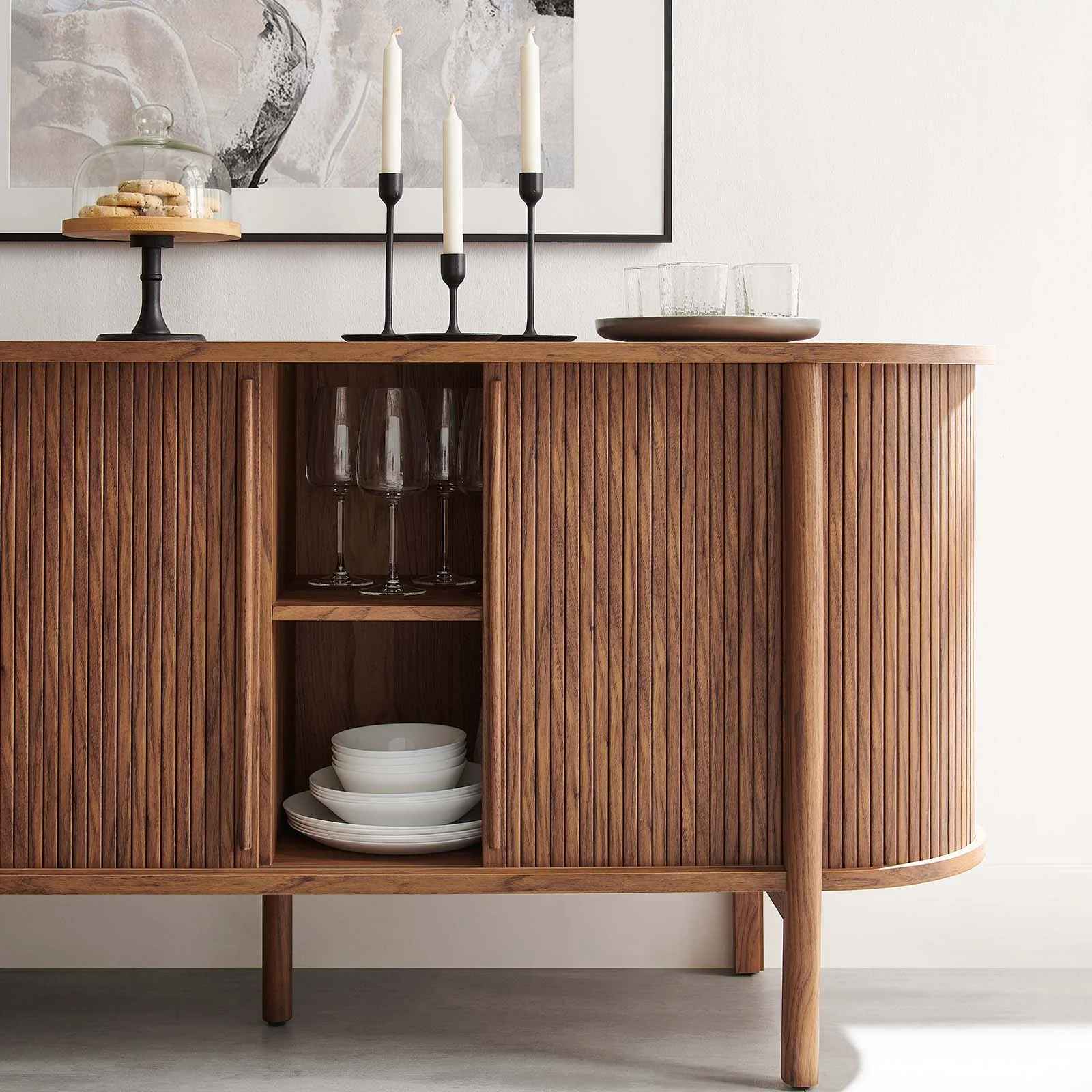 Concord 63" Curved Credenza thumbnail 10