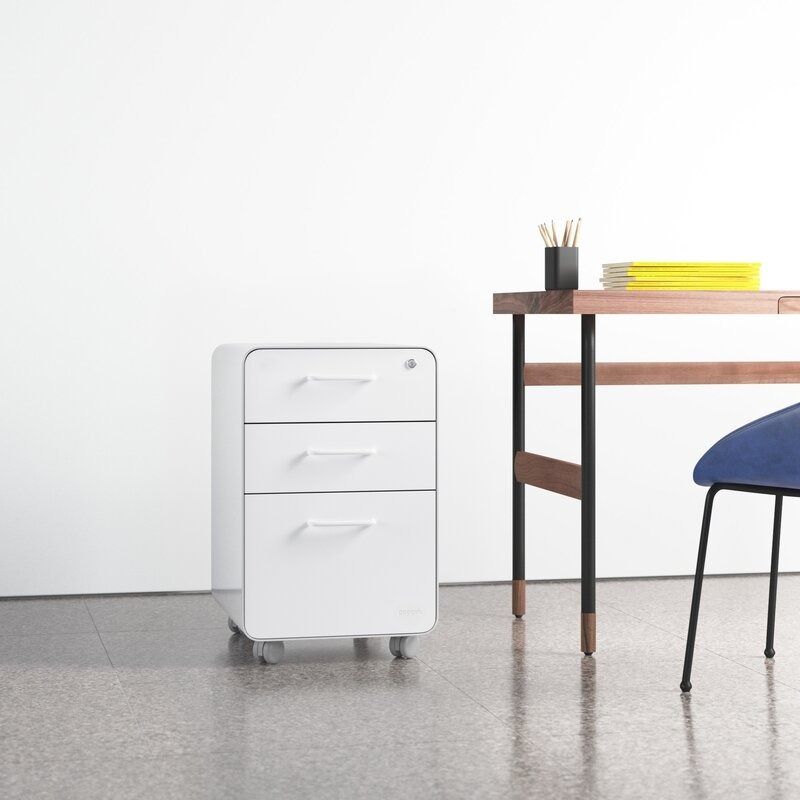 Stow 3 Drawer Vertical File Cabinet thumbnail 5