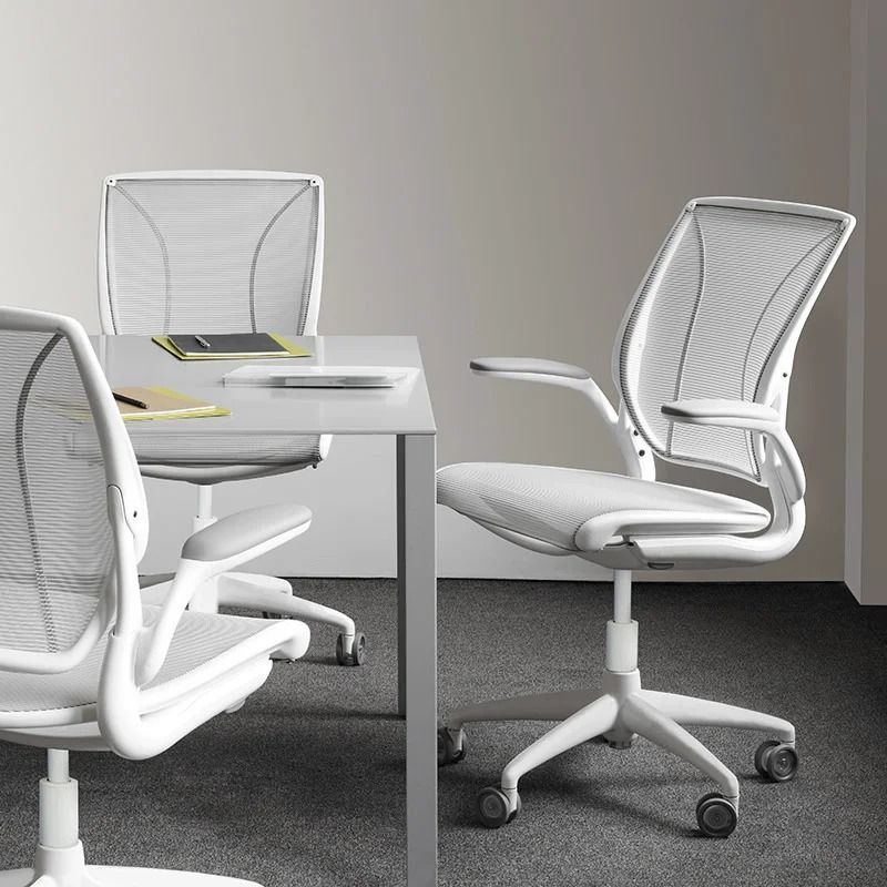 World Mesh Task Chair White thumbnail 2